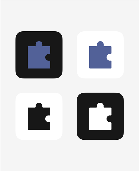Logo variations grid for AutoPhil