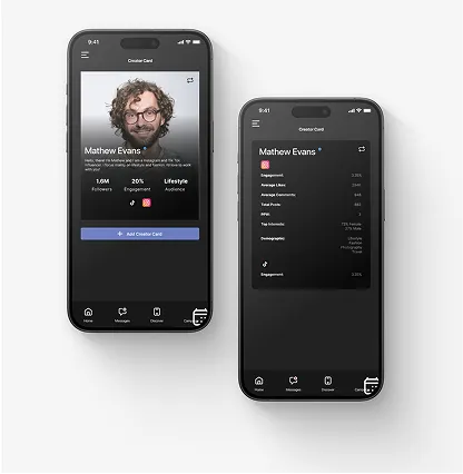 Profile screenshot