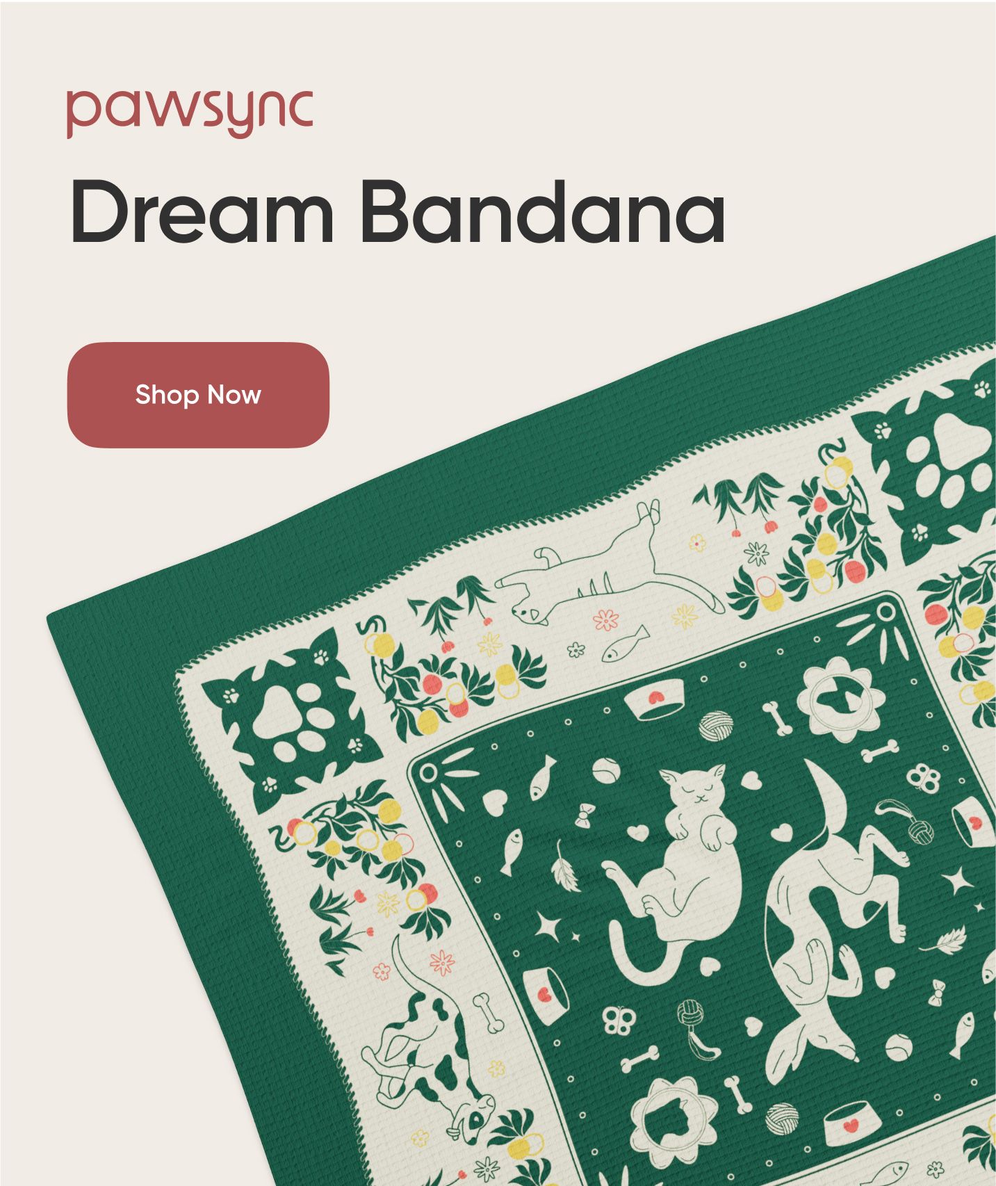 Dream Bandana product showcase.