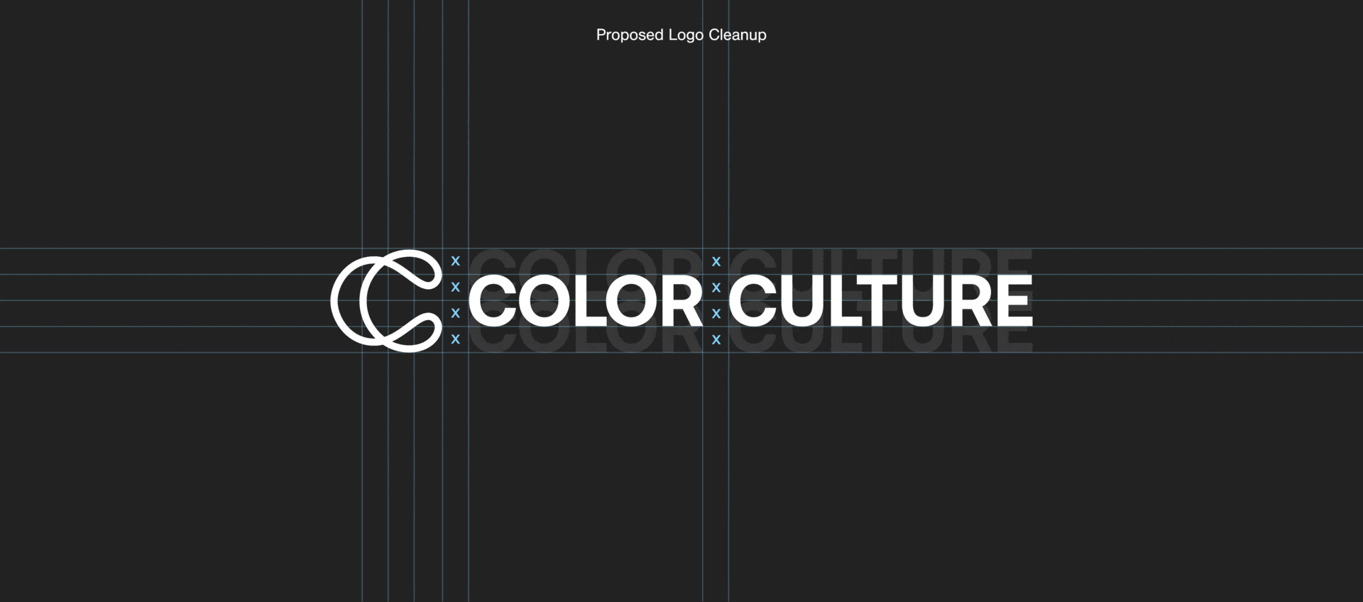 Animation of design process showing Color Culture's grid before and after the redesign.