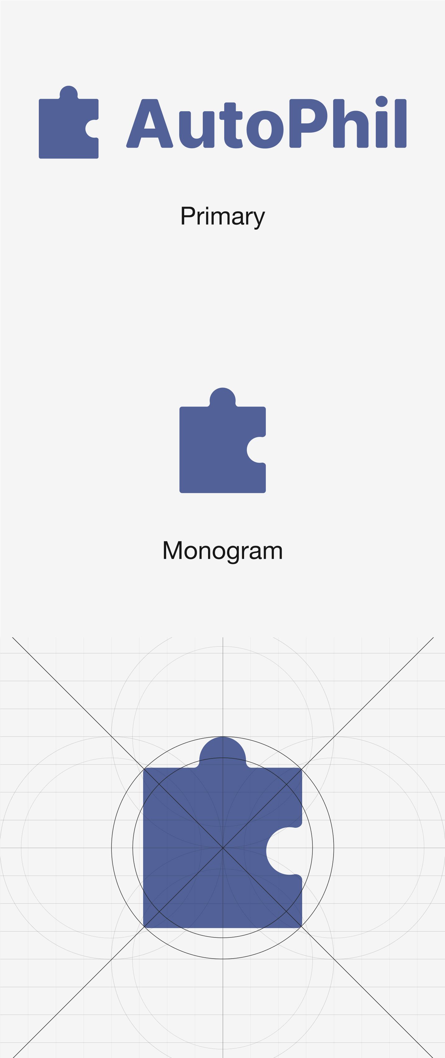 AutoPhil visual identity showing logo and brand elements